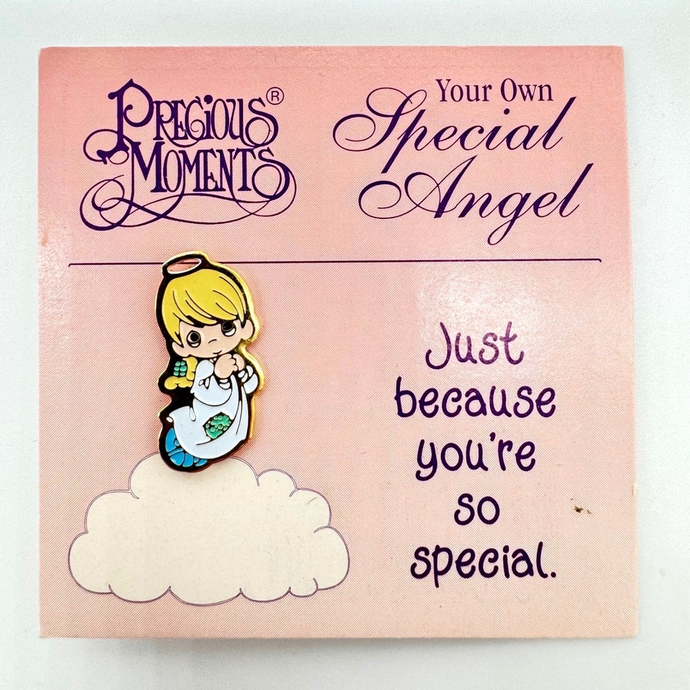 Precious Moments Your Own Special Angel Enamel Pin Surrey Collectibles 989528